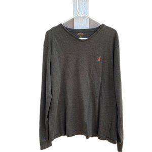 Ralph Lauren Polo Long Sleeve Men’s SZ L olive green T-Shirt